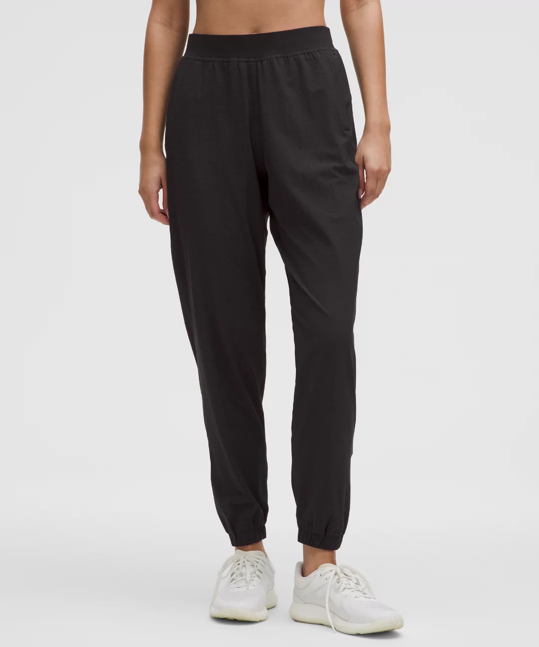 Adapted State Perforated High-Rise Jogger