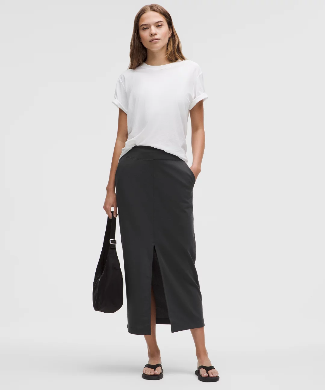 Pique Maxi Skirt