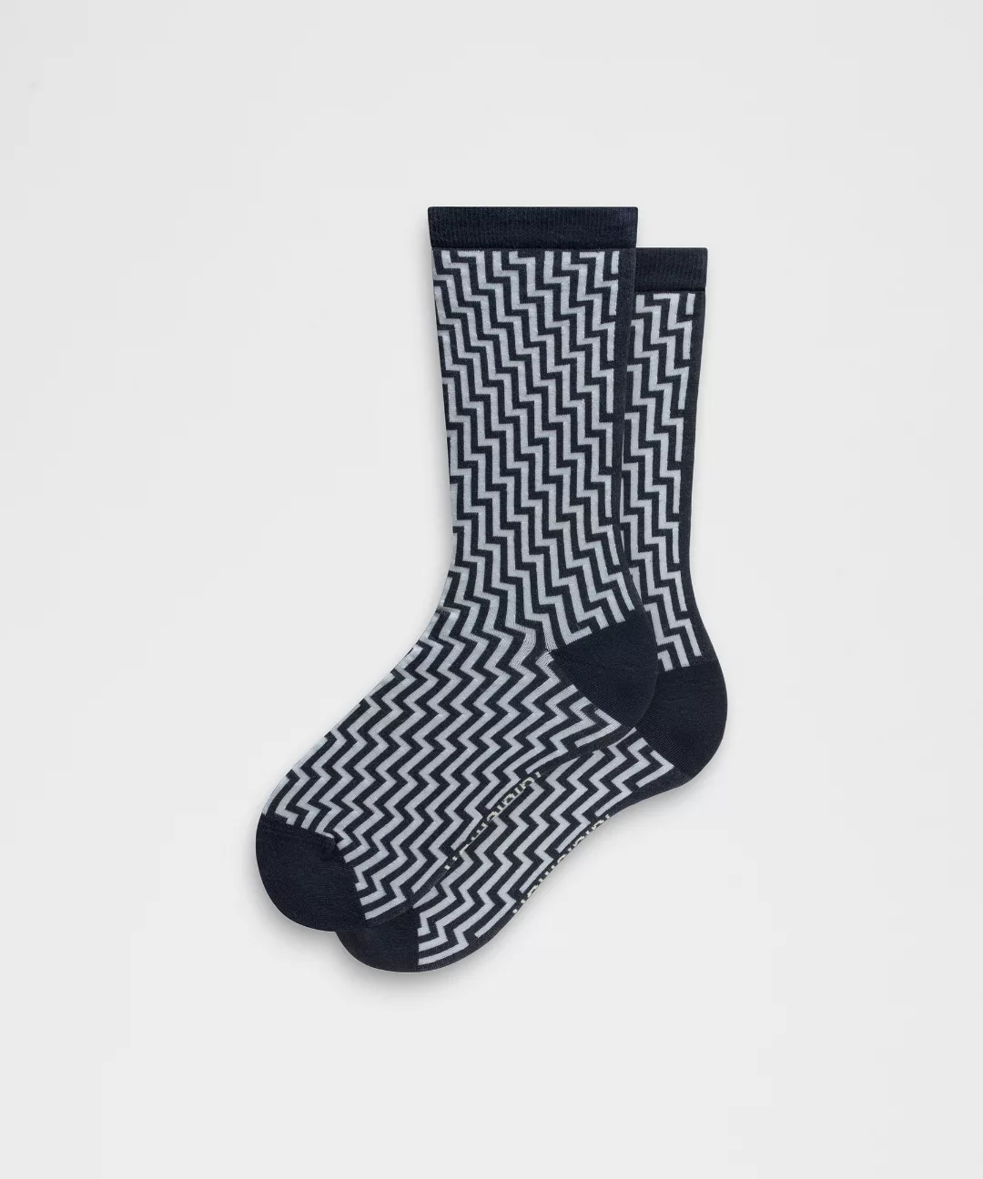 Unisex Geometric Crew Socks