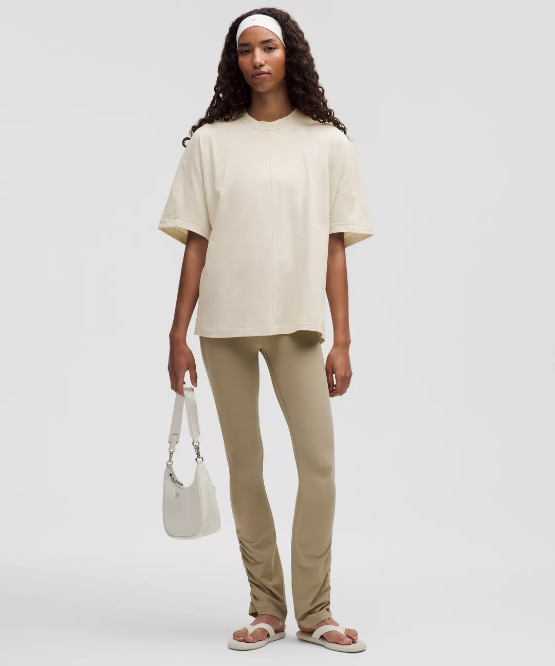 Cotton Jersey Oversized Dolman Tee *Stitch Detail