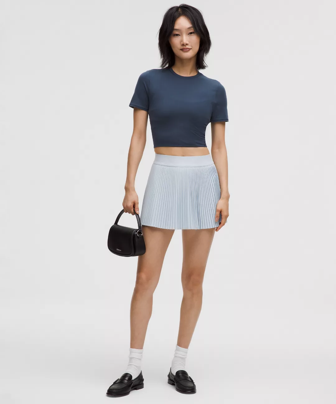 Wundermost Ultra-Soft Nulu Crewneck Cropped T-Shirt