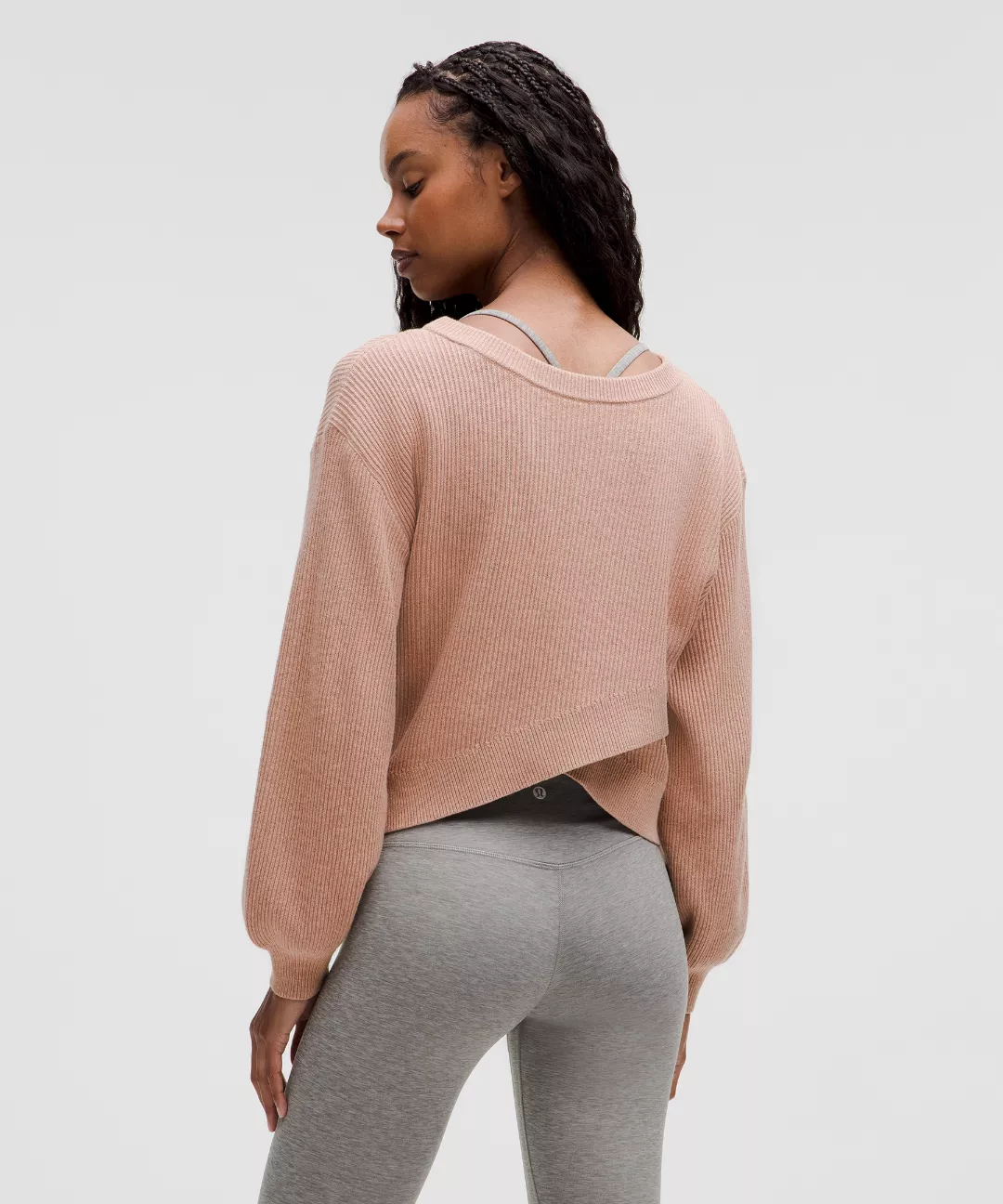 Reversible Crossover Sweater