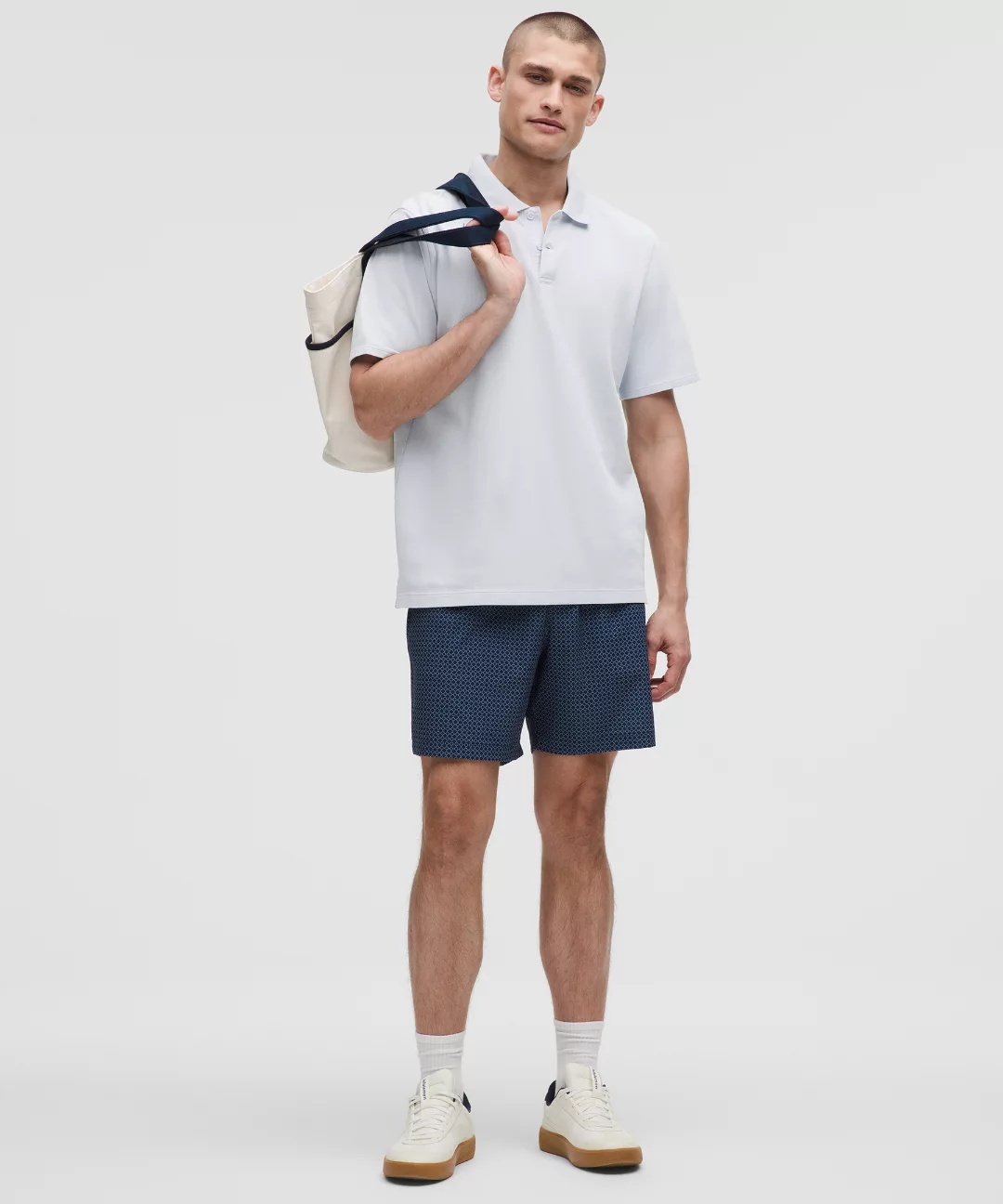 Cotton Pique Short-Sleeve Polo Shirt