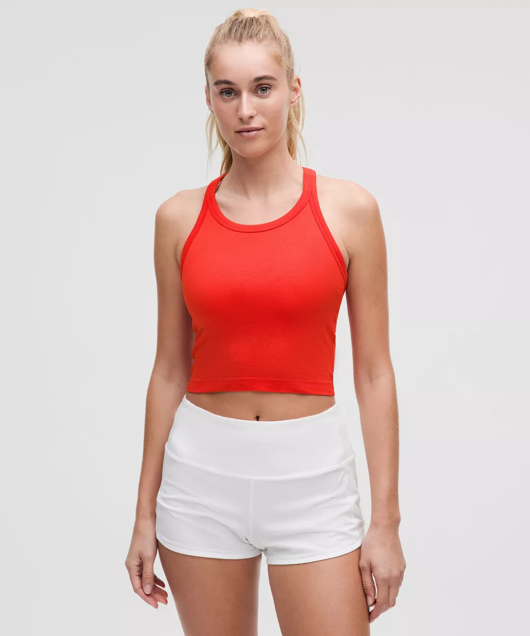 Swiftly Tech Cropped Racerback Tank Top 2.0
