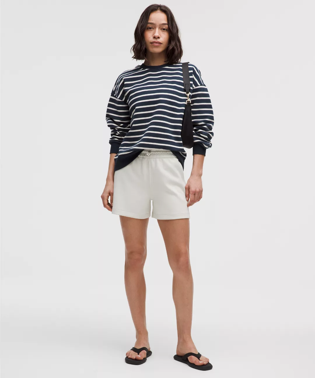 Perfectly Oversized Fleece Crewneck Pullover