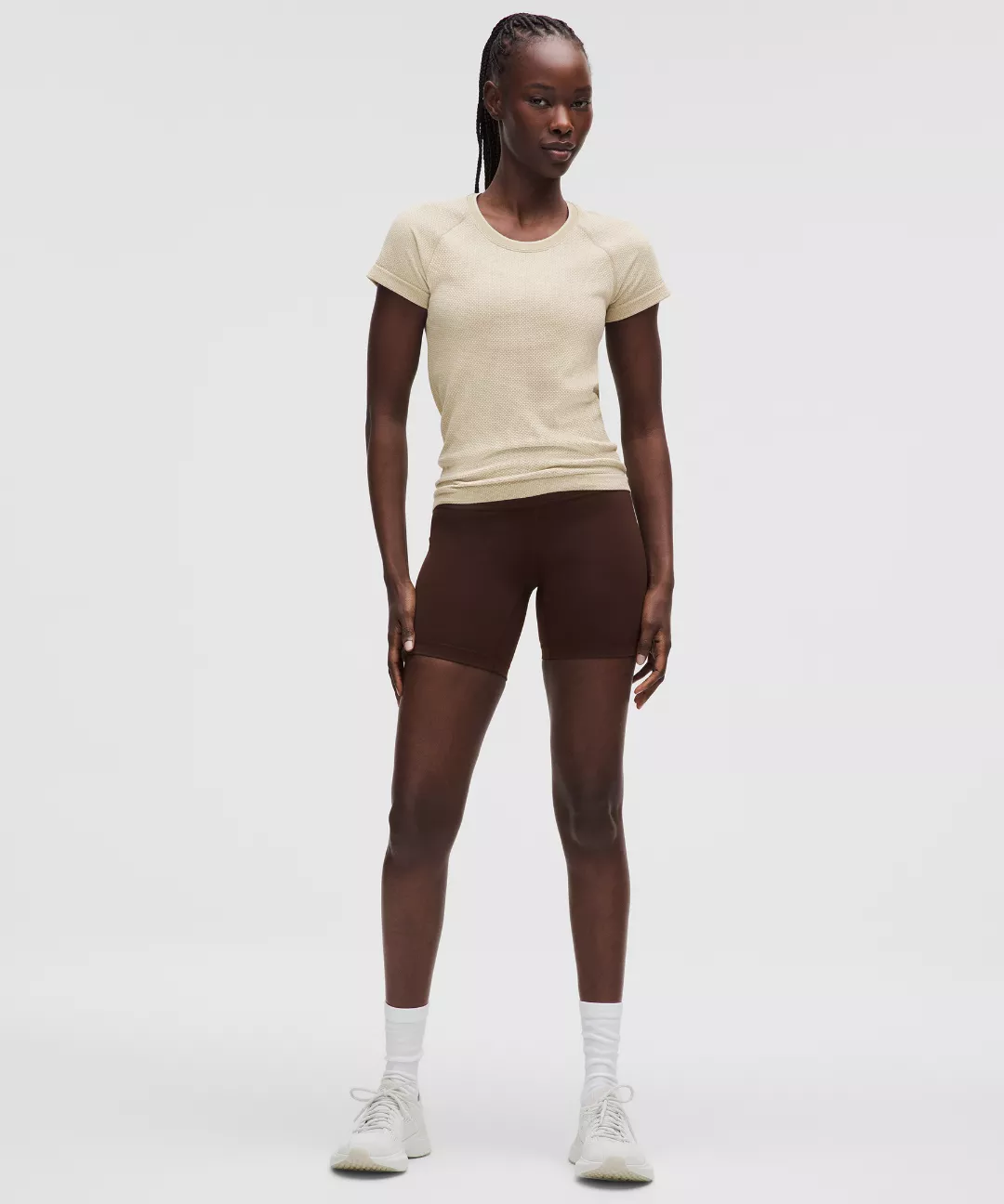 Swiftly Tech Short-Sleeve 2.0 Waist Length *Textured Knit