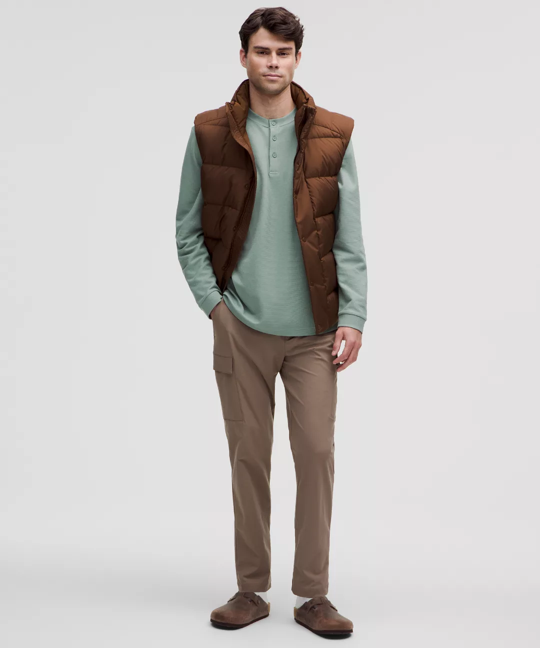 Heavyweight Cotton Textured Henley