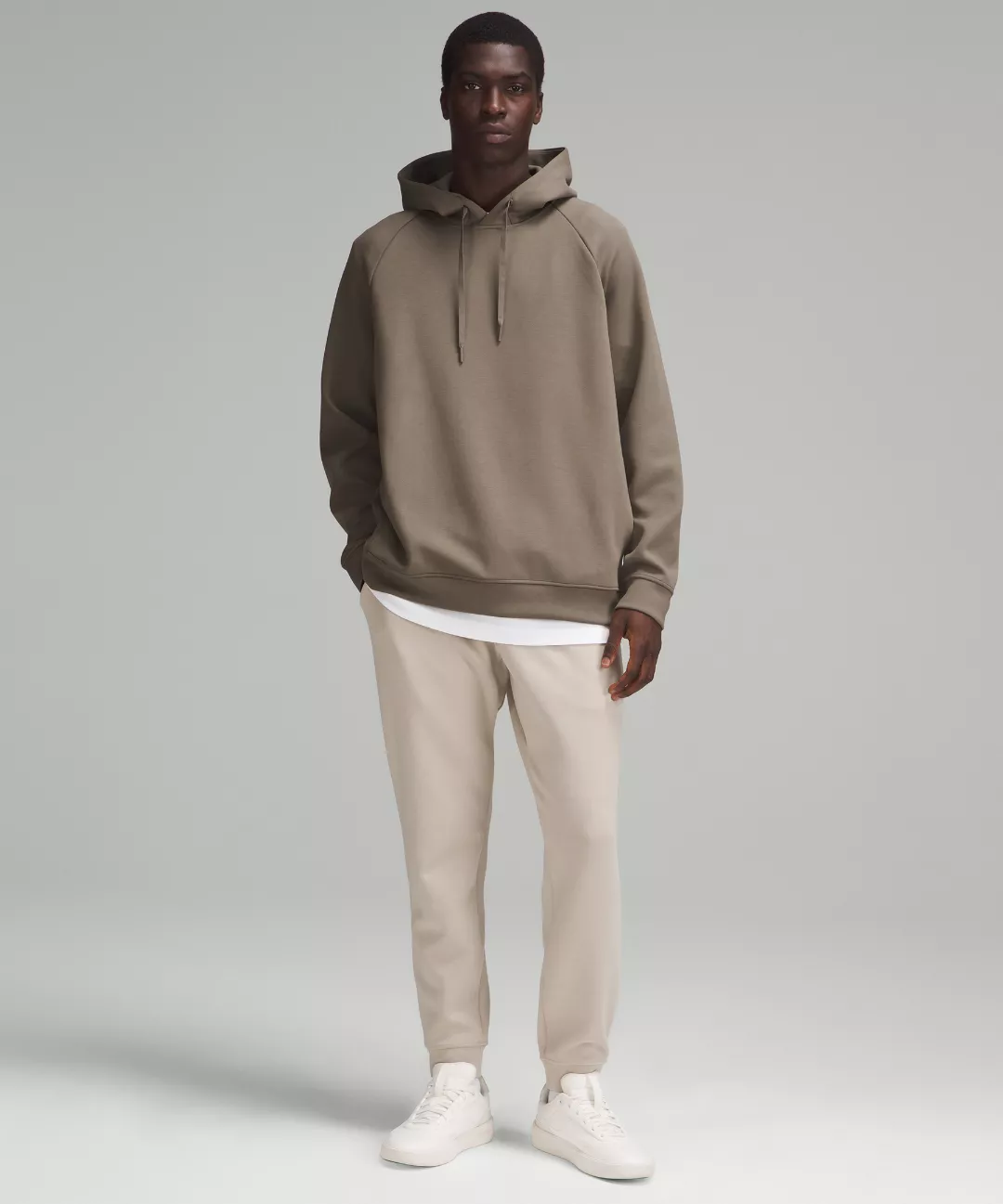 Smooth Spacer Classic-Fit Pullover Hoodie