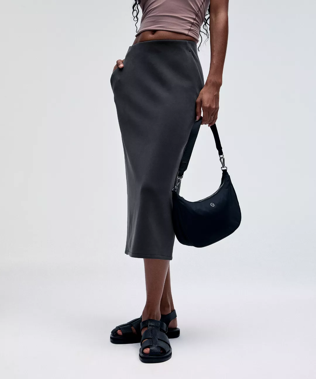 Softstreme High-Rise Midi Skirt