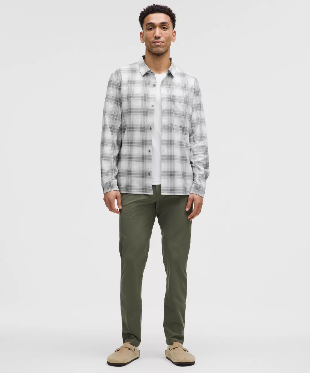 Brushed Woven Overshirt