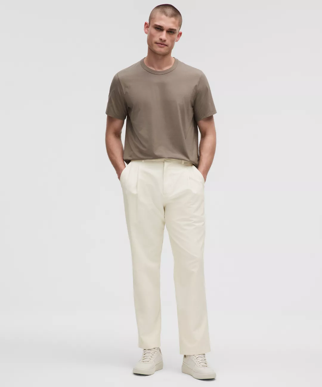 LuluLinen Pleated Trouser *Regular