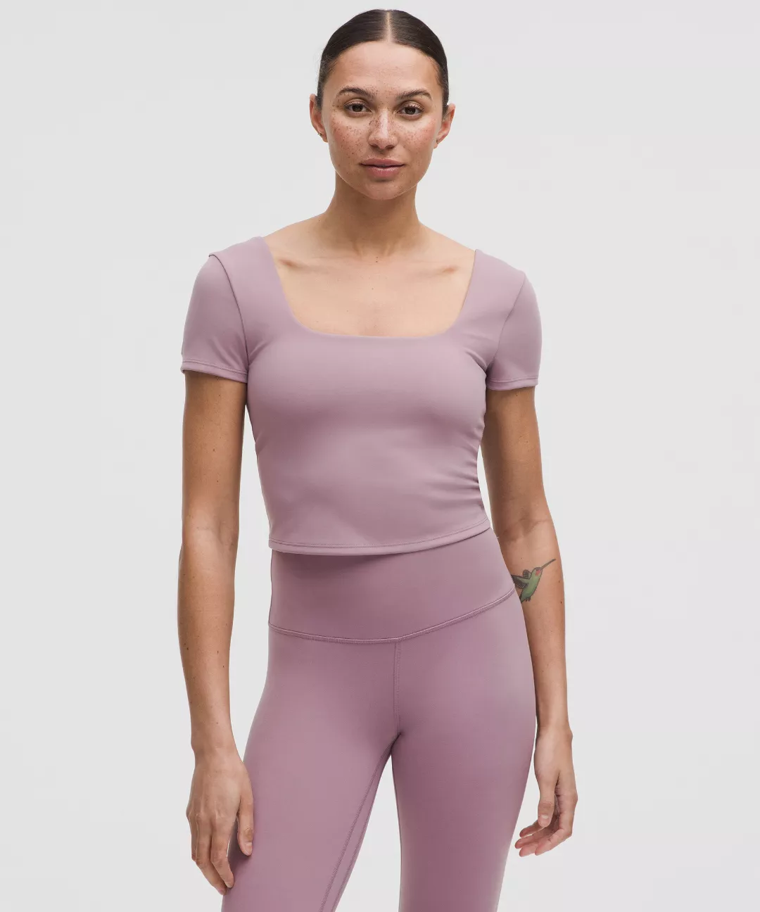 Wunder Under SmoothCover Square-Neck T-Shirt