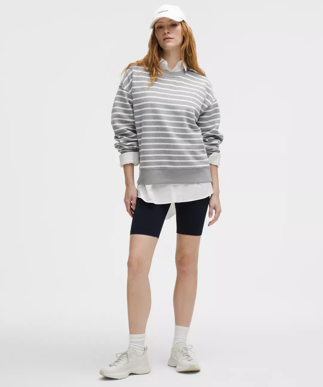 Perfectly Oversized Fleece Crewneck Pullover