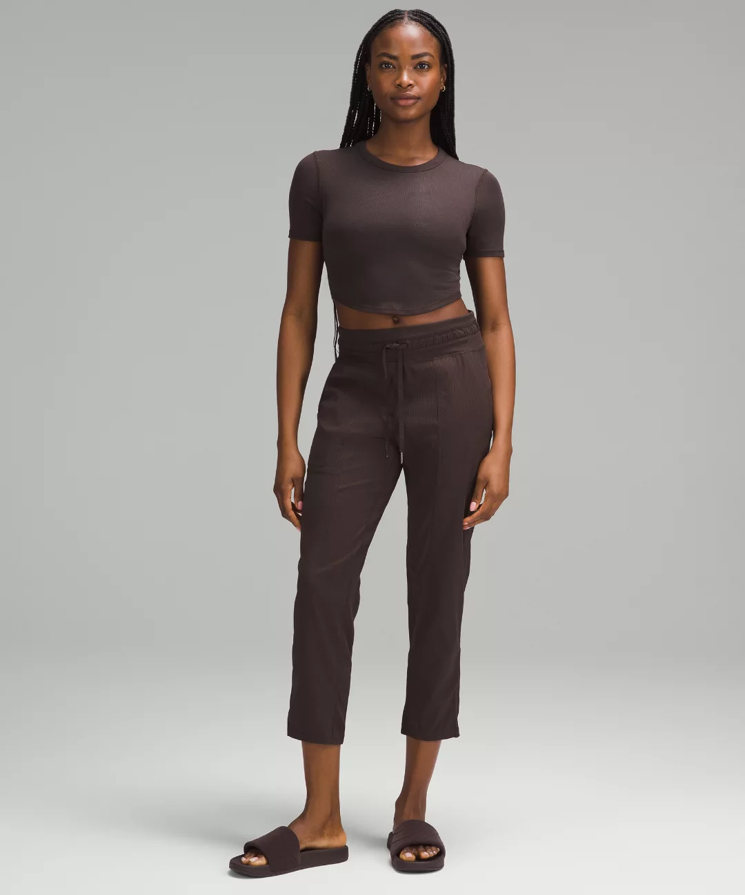 Dance Studio Mid-Rise Cropped Pant