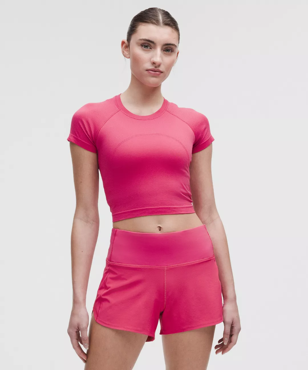 Swiftly Tech Cropped Short-Sleeve Shirt 2.0