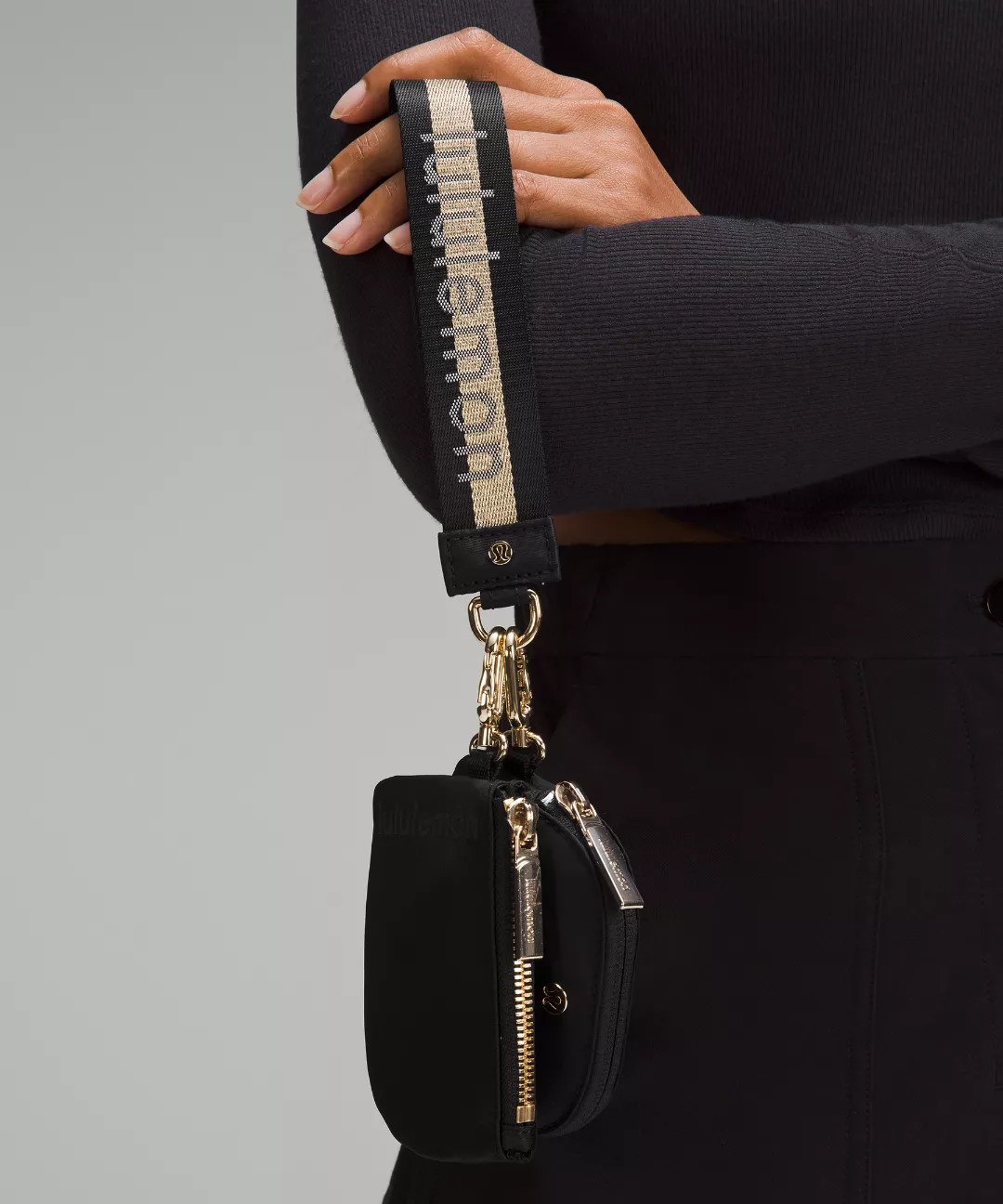 Dual Pouch Wristlet *Wordmark