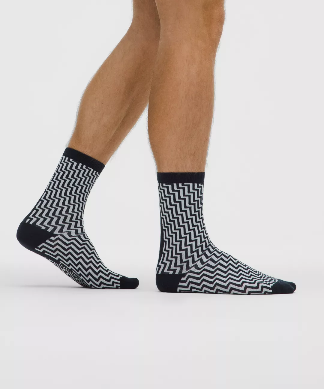 Unisex Geometric Crew Socks