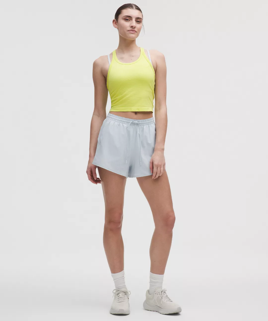 Swiftly Tech Cropped Racerback Tank Top 2.0
