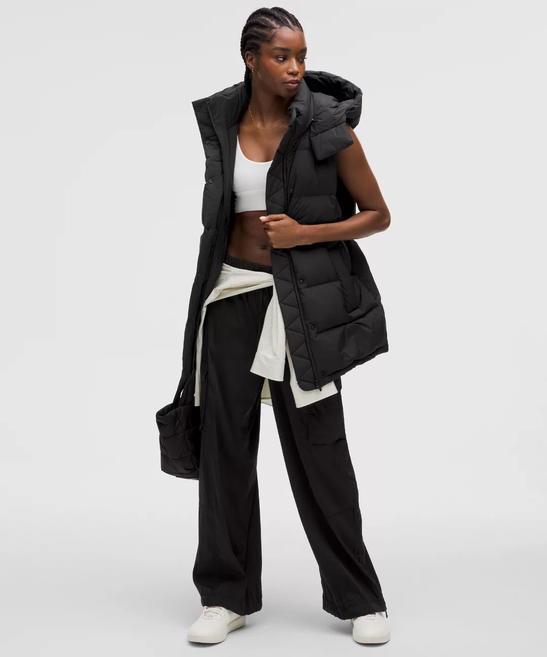 Wunder Puff 600-Down-Fill Mid-Length Vest