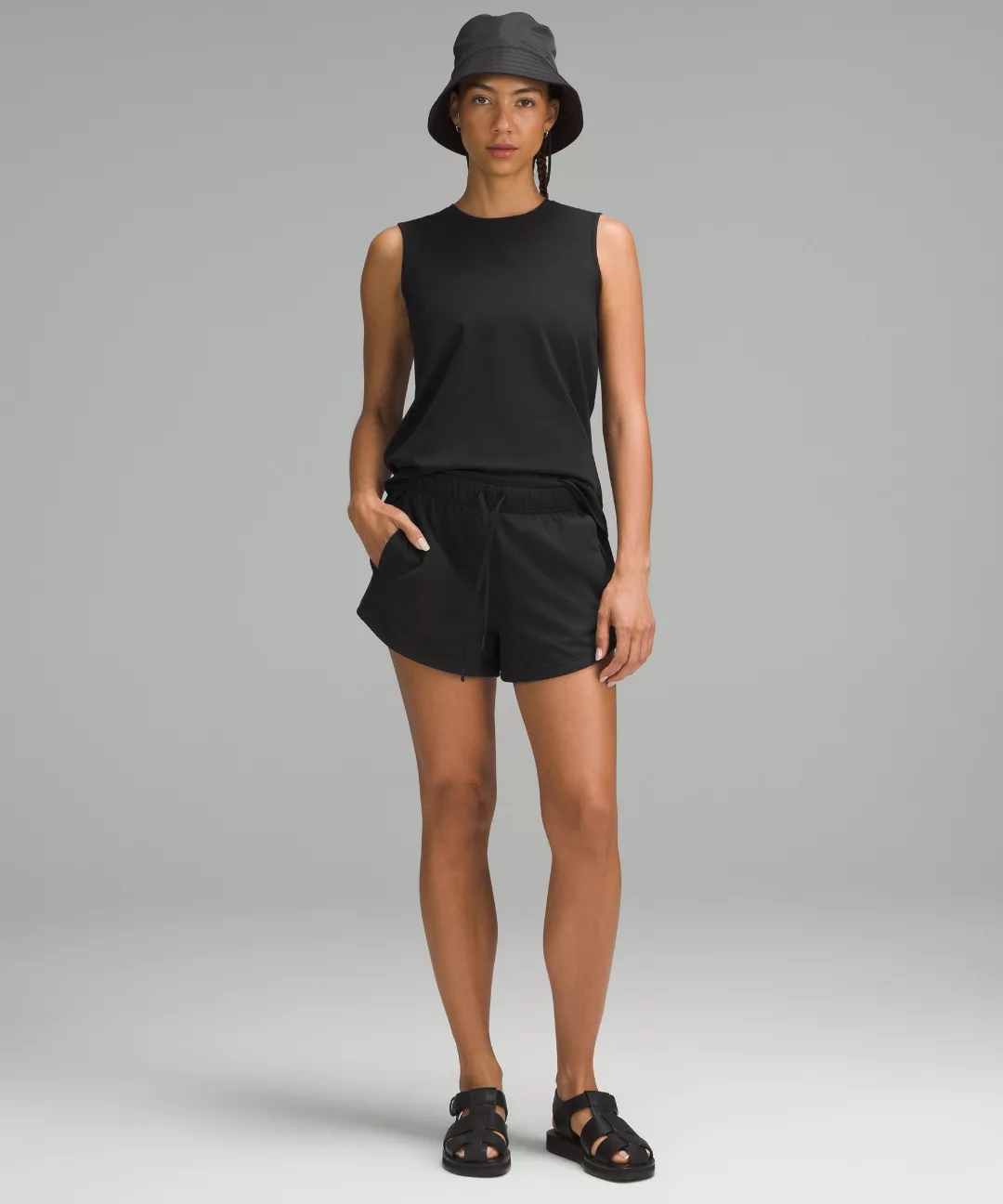 Organic Cotton Crewneck Tank Top