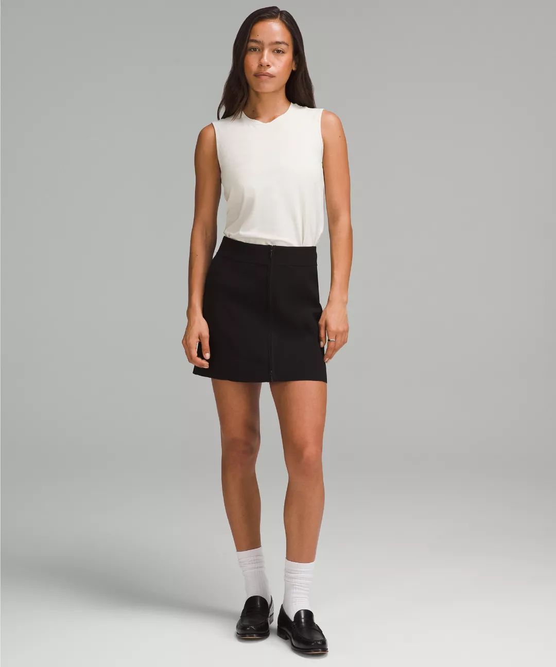 Organic Cotton Crewneck Tank Top