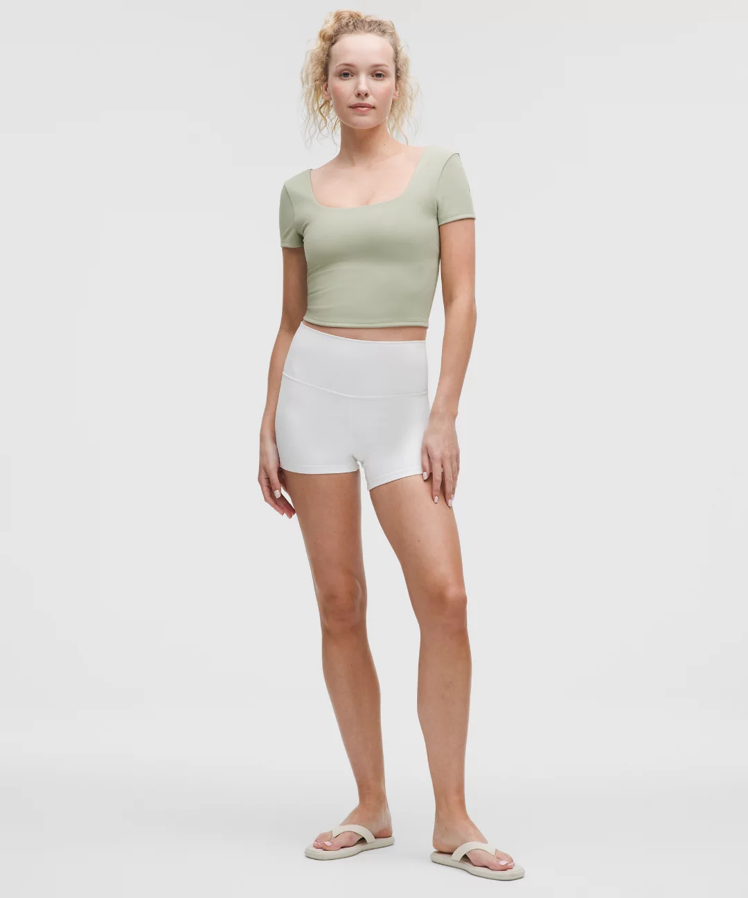 Wunder Under SmoothCover Square-Neck T-Shirt