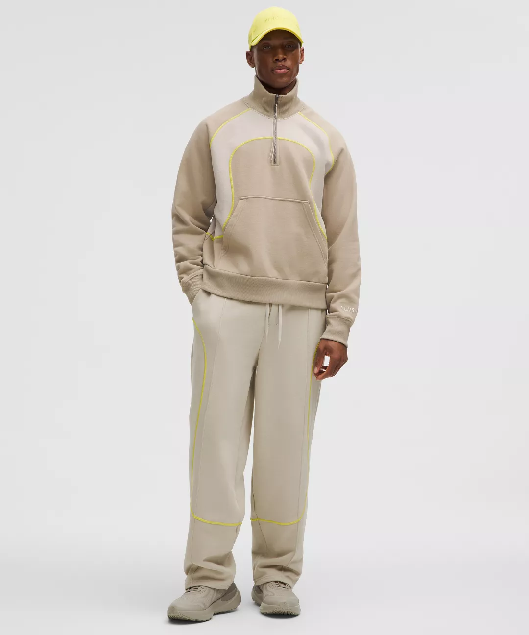 Heavyweight French Terry Quarter Zip *SLNSH Collection