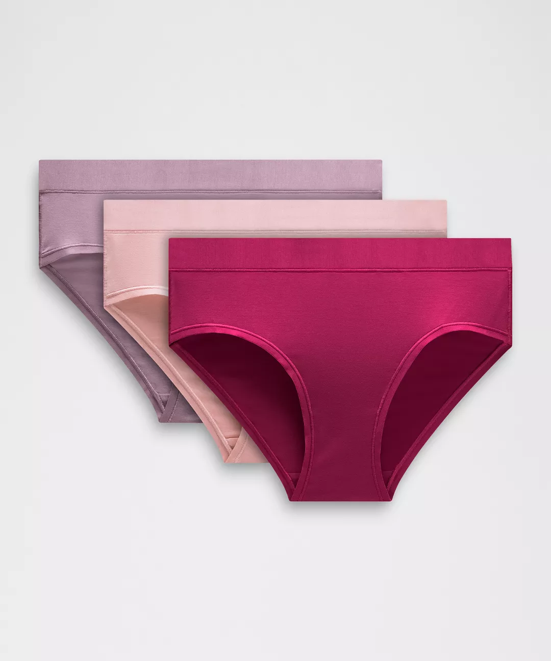 UnderEase High-Rise Bikini Underwear *3 Pack