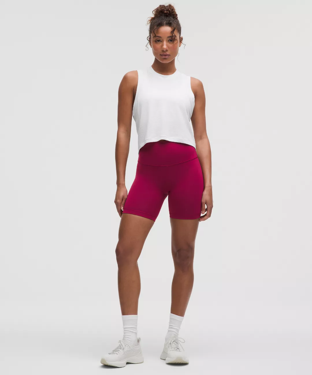 Swiftly High-Low Cropped Tank Top