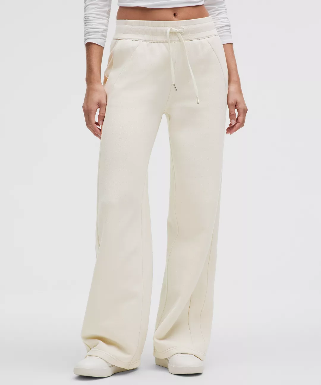 Scuba Mid-Rise Wide-Leg Pant *Tall