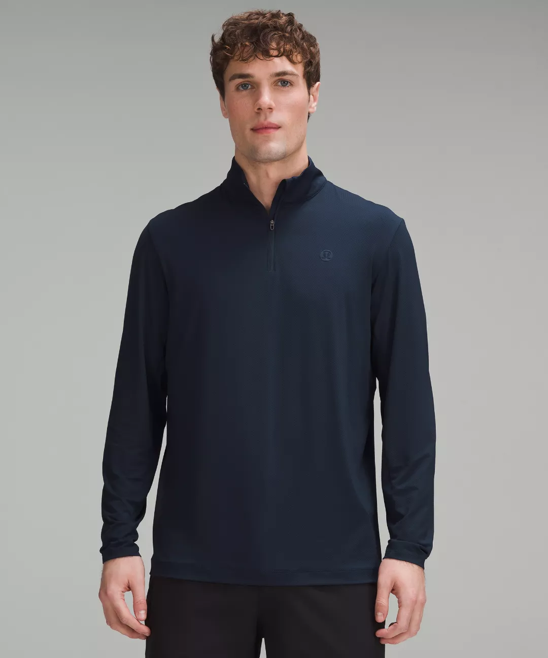 Logo Sport Long-Sleeve Half Zip