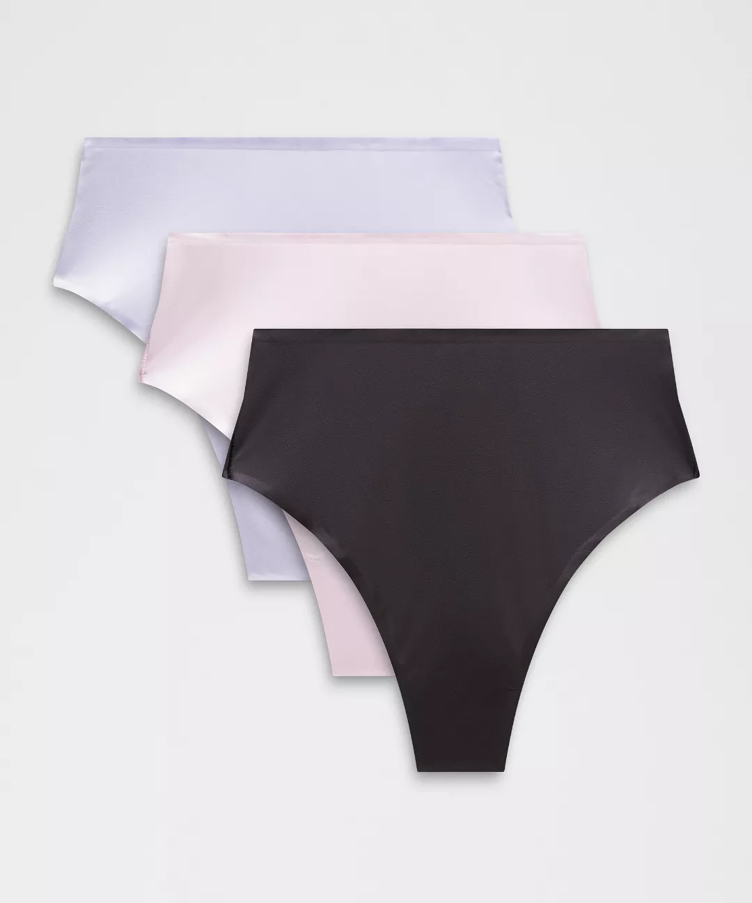 Wundermost Ultra-Soft Nulu High-Waist Thong Underwear *3 Pack