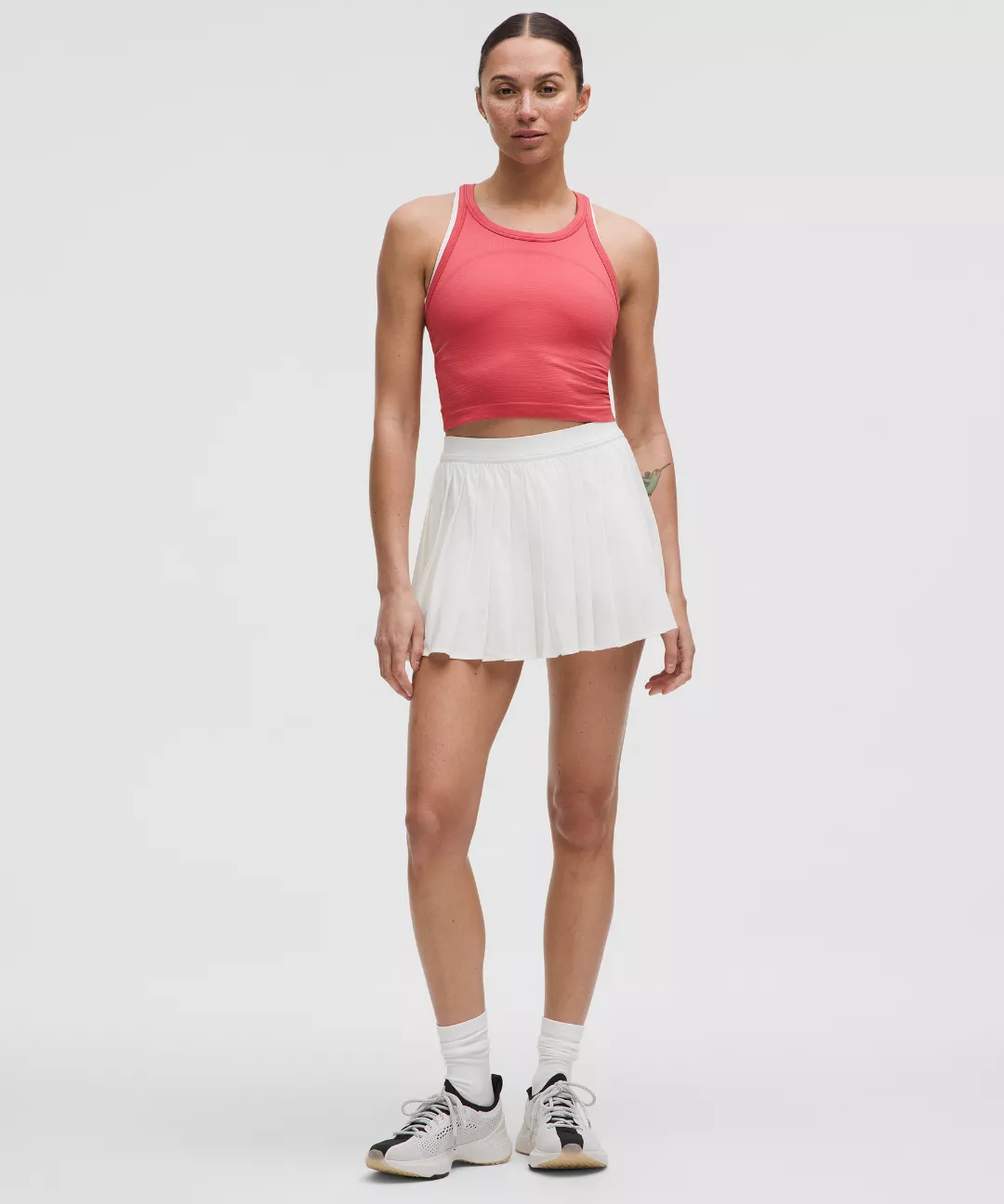 Swiftly Tech Cropped Racerback Tank Top 2.0