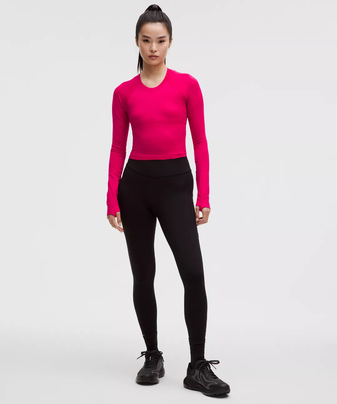 Swiftly Tech Cropped Long-Sleeve Shirt 2.0