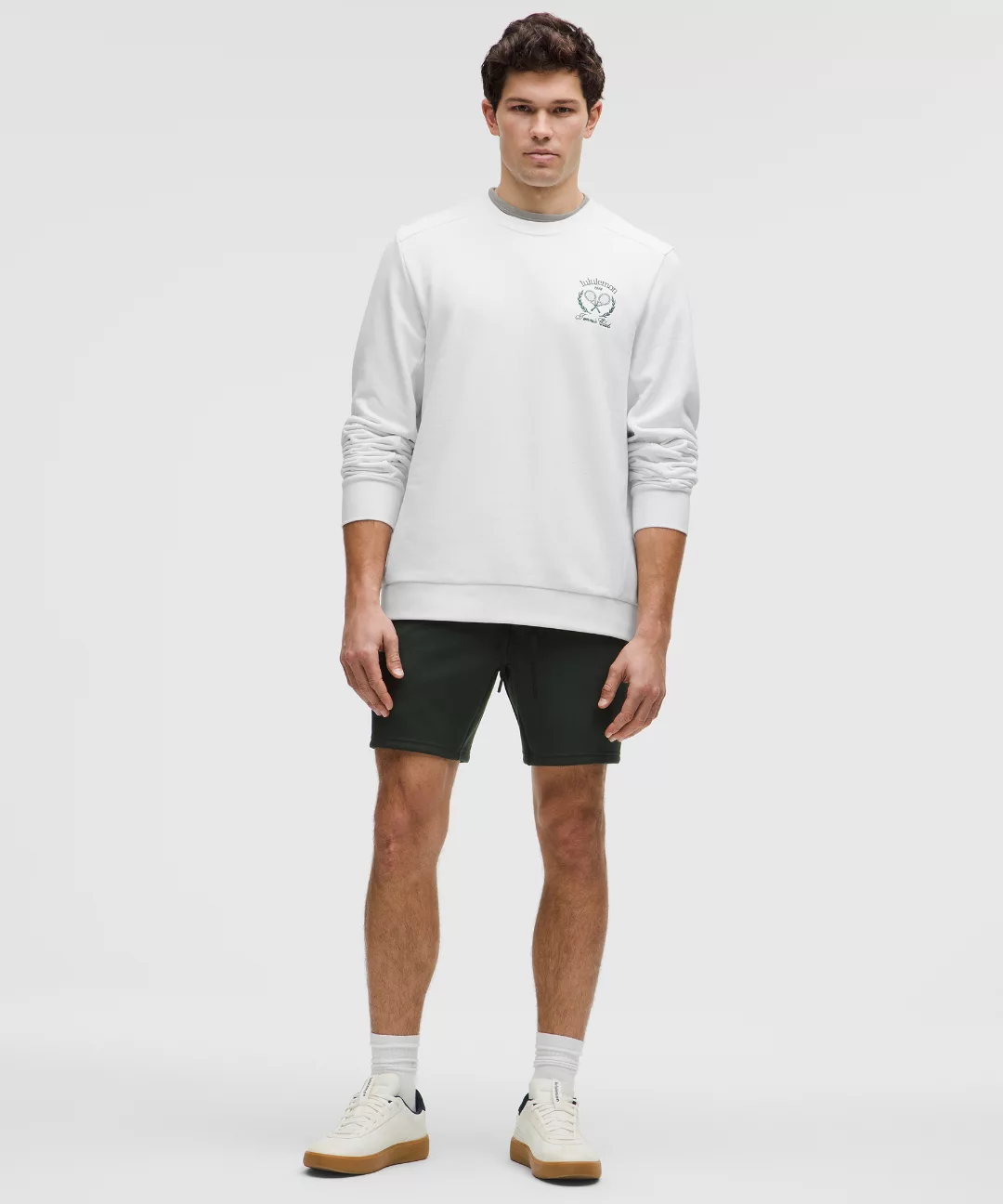 French Terry Classic-Fit Crewneck