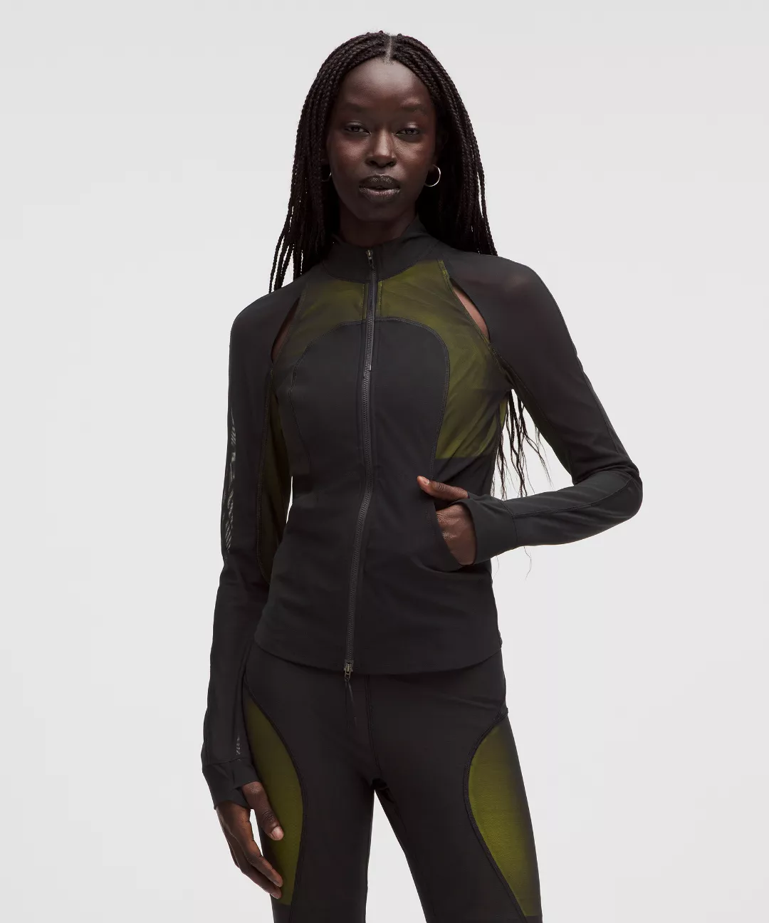 Define Mesh Full Zip *SLNSH Collection