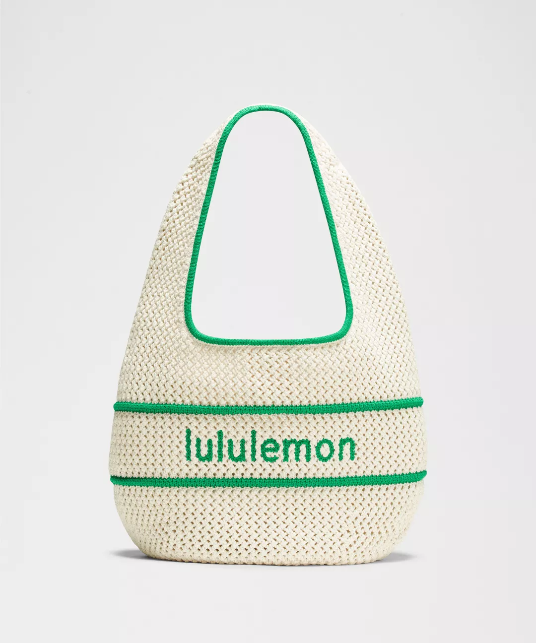 Cotton Crochet Shoulder Bag 7L