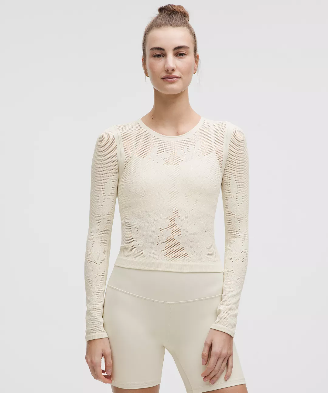 RevealKnit Floral Long-Sleeve Shirt
