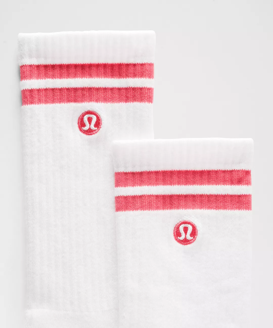 Unisex Daily Essential Crew Socks *Stripe