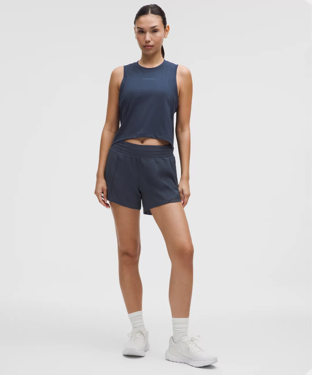 Swiftly High-Low Cropped Tank Top