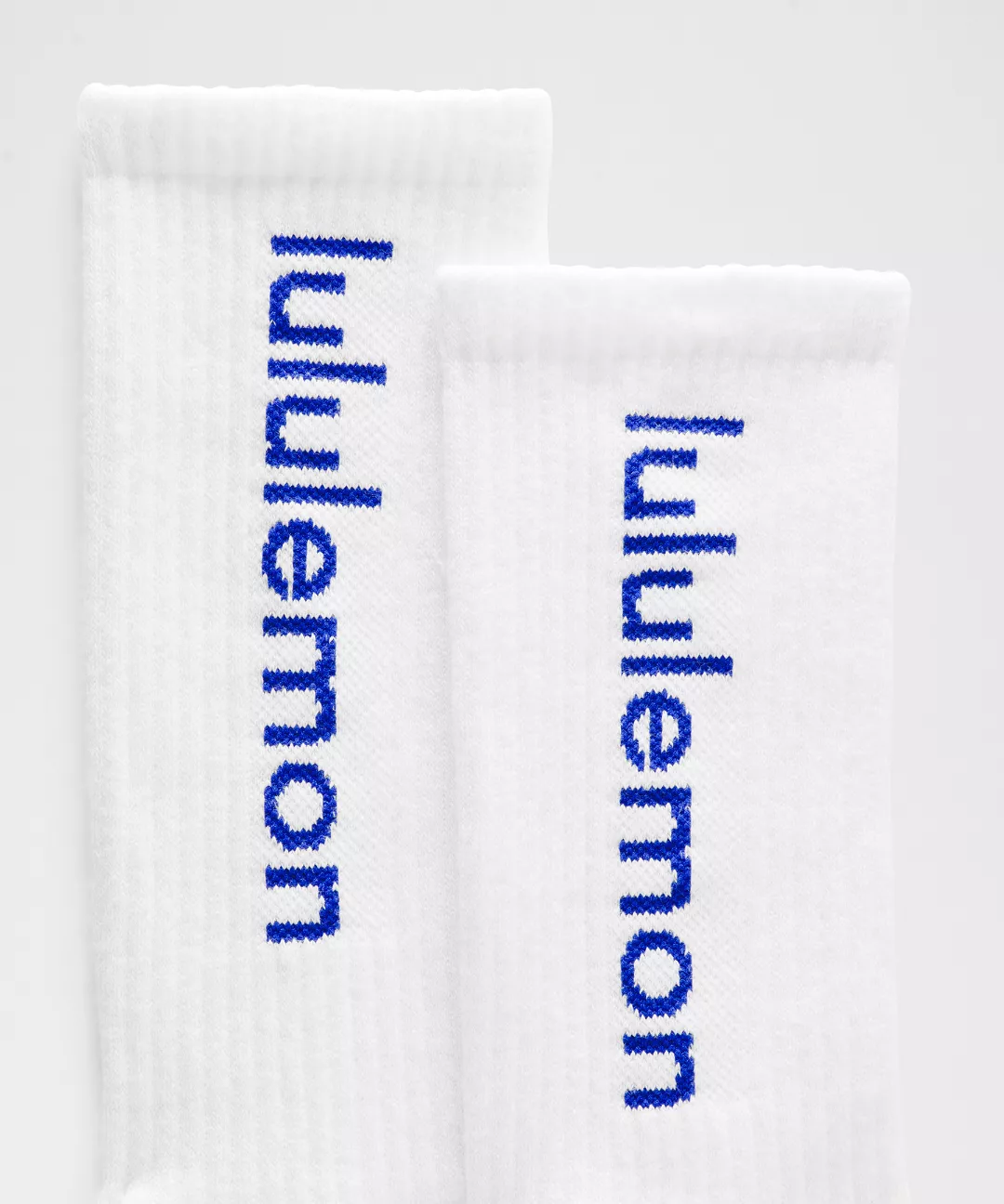 Unisex Daily Essential Crew Socks *Wordmark