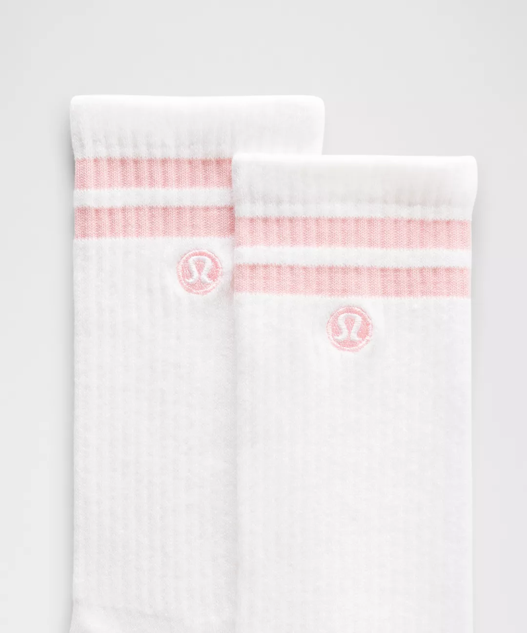 Unisex Daily Essential Crew Socks *Stripe