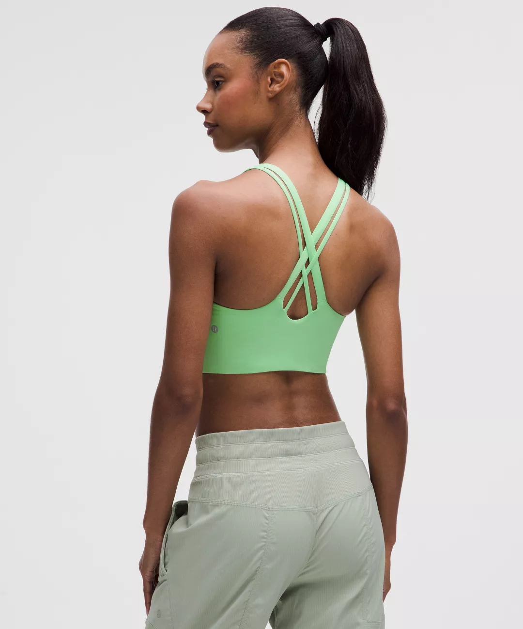 lululemon Energy Longline Bra Medium Support, B-D Cups *Evolve