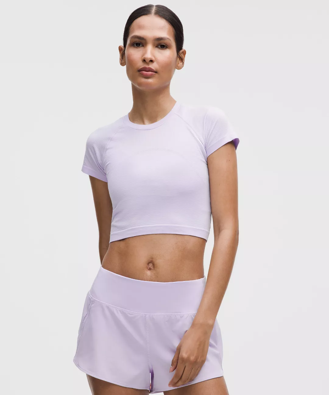 Swiftly Tech Cropped Short-Sleeve Shirt 2.0
