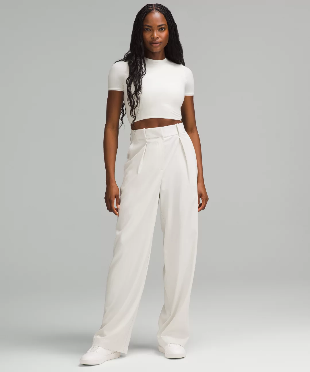 Pleat-Front High-Rise Trouser *Regular
