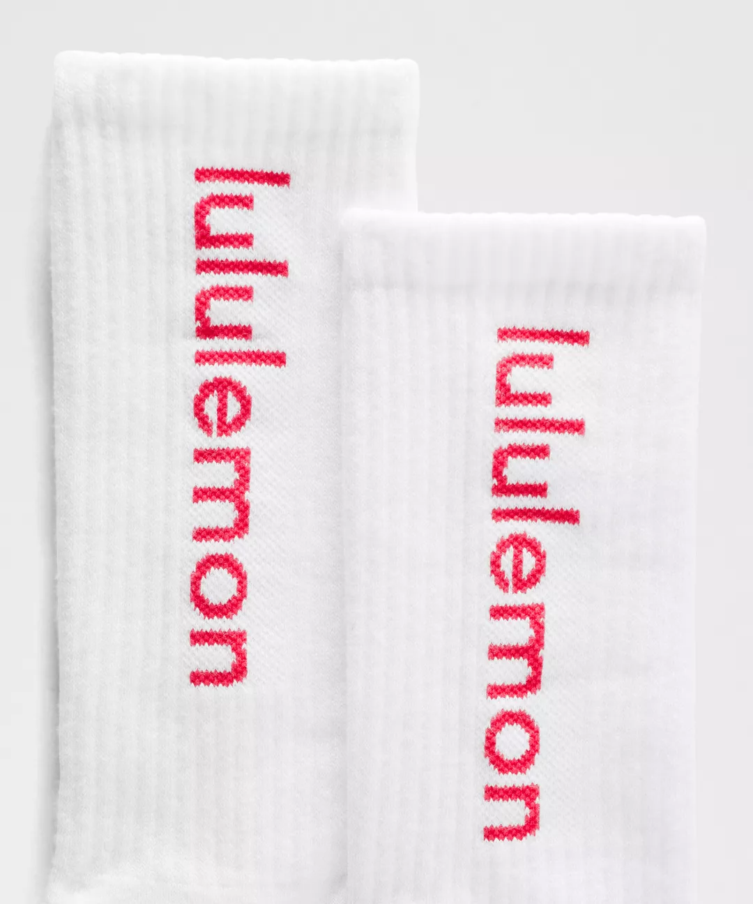 Unisex Daily Essential Crew Socks *Wordmark