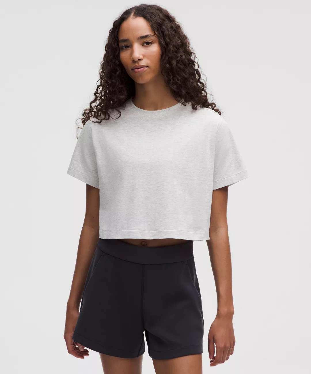 All Yours Organic Cotton Cropped T-Shirt