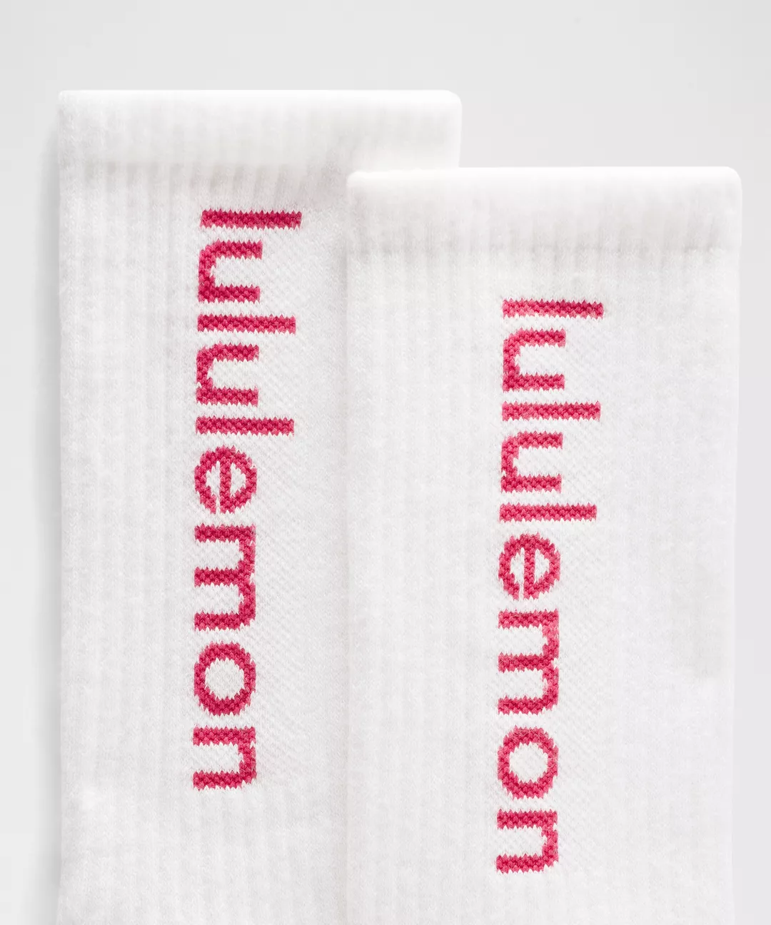 Unisex Daily Essential Crew Socks *Wordmark