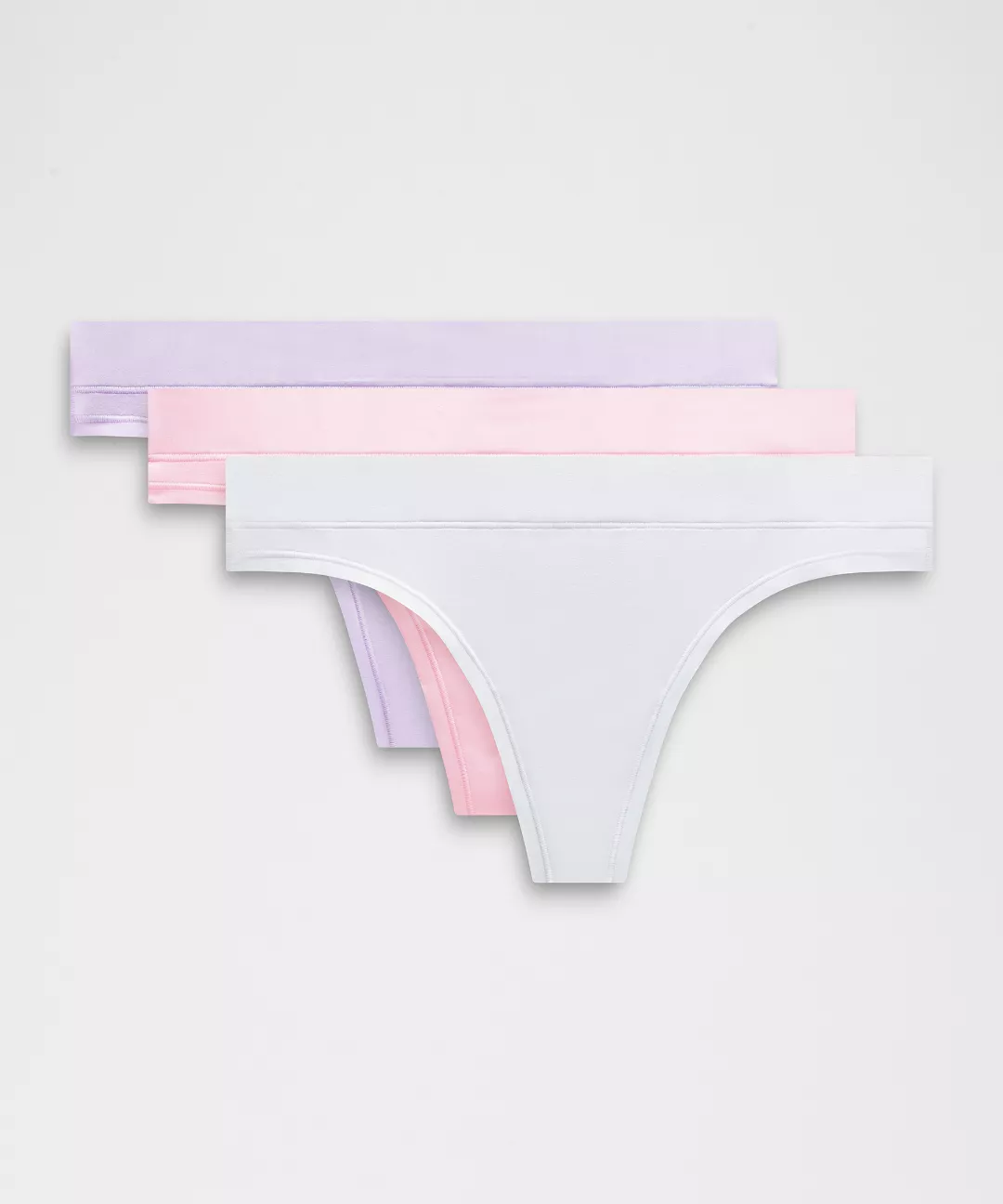 UnderEase Mid-Rise Thong Underwear *3 Pack