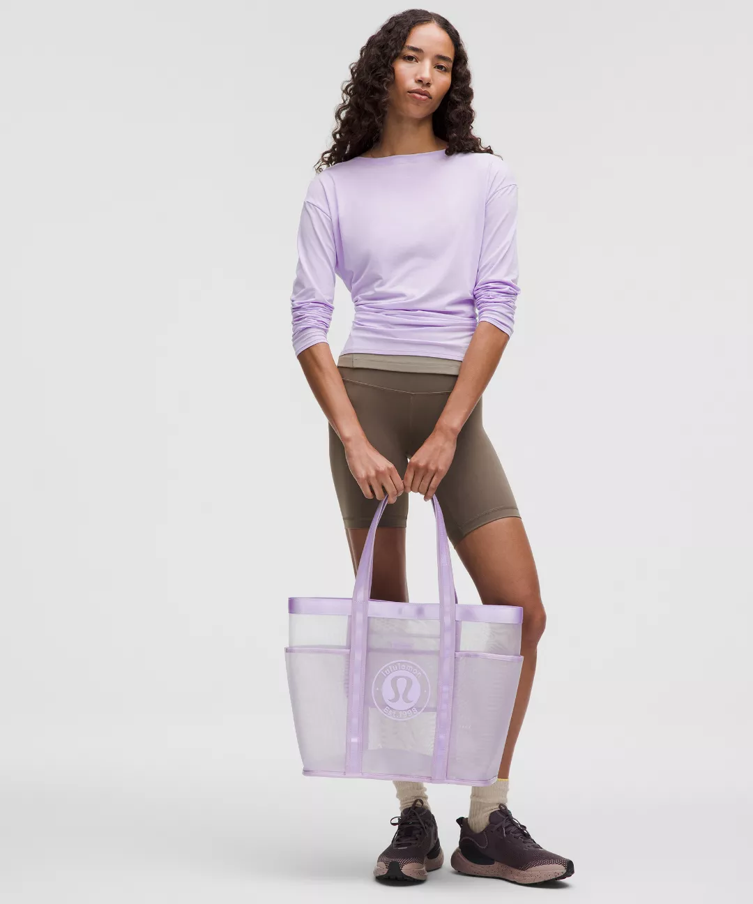 Daily Multi-Pocket Mesh Tote Bag 20L